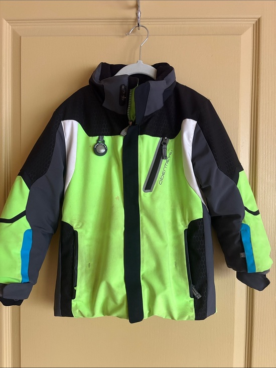 Obermeyer Other - Obermeyer Kids High-Vis Lime Green and Blue Winter/Ski Jacket